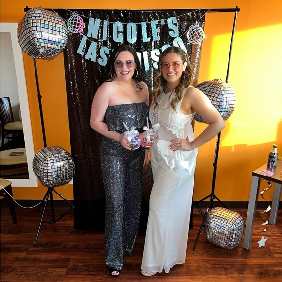 Fashion Nova Disco Jumper L & XL - Picture 2 of 2